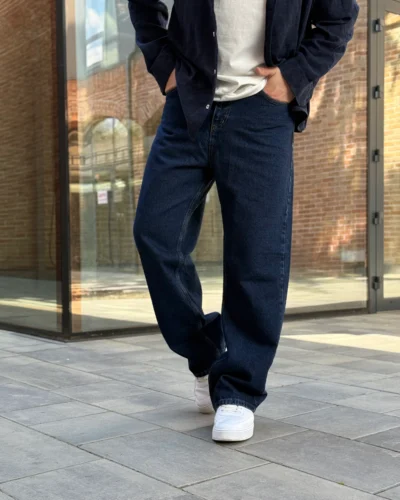 Джинси Baggy Fit у синьому кольорі