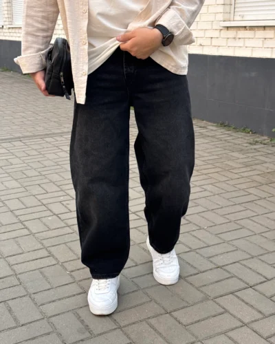 Джинси Baggy Skater у графітовому кольорі